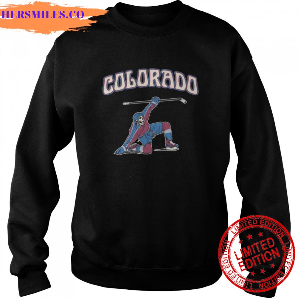 Colorado Avalanche Hockey Skeleton Slapshot shirt Colorado Avalanche Hockey Skeleton Slapshot shirt