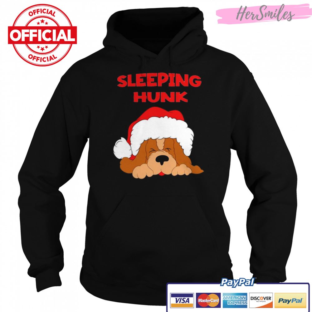 Cute Dug Sleeping Hunk Christmas shirt Cute Dug Sleeping Hunk Christmas shirt