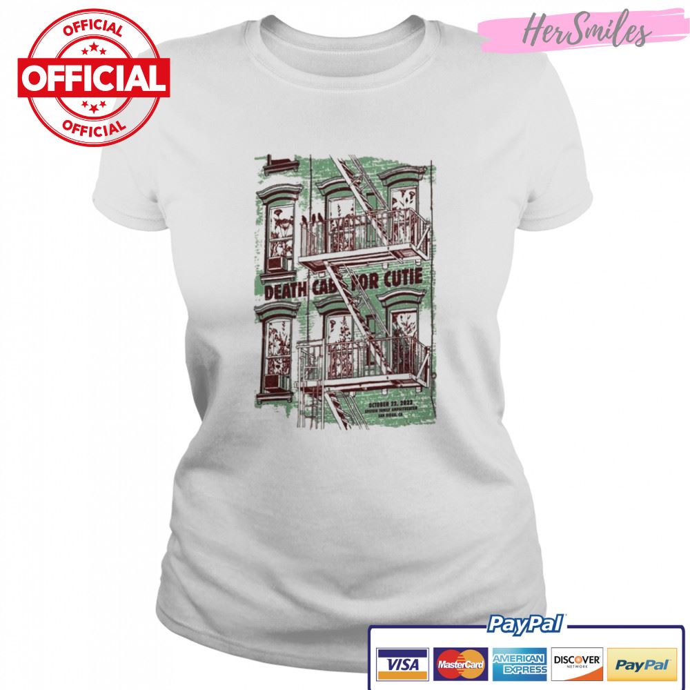 Death Cab For Cutie Epstein Family Amphitheater La Jolla, Ca Oct 22 2022 Poster Shirt