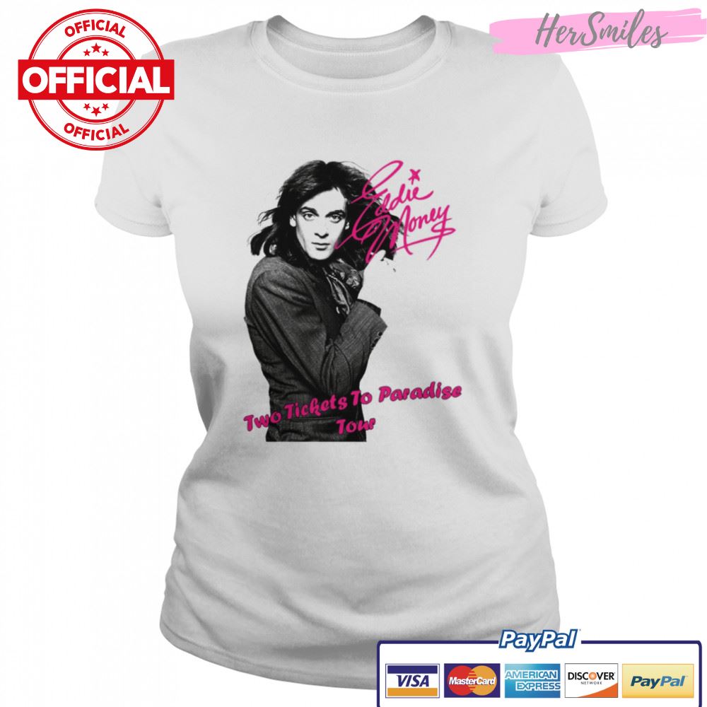 Eddie Money Two Tickets To Paradise Singer shirt
