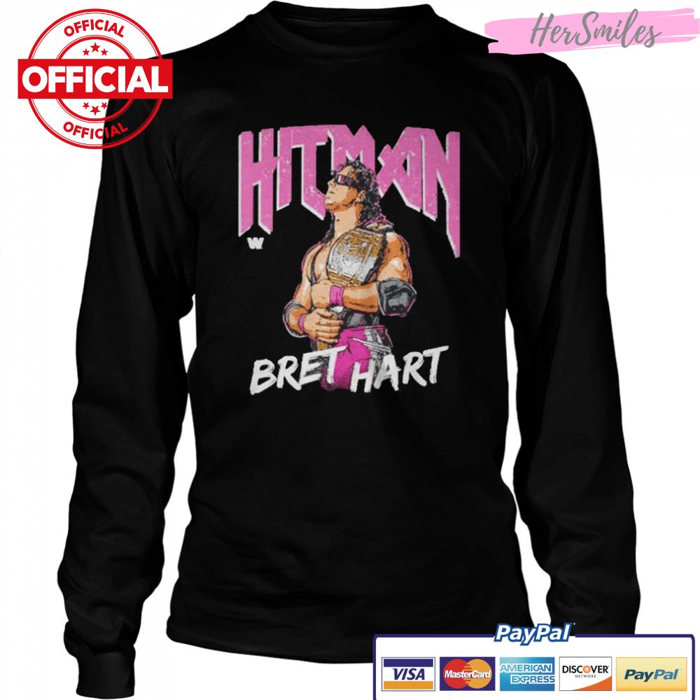 hitman Bret Hart professional wrestler shirt hitman Bret Hart professional wrestler shirt