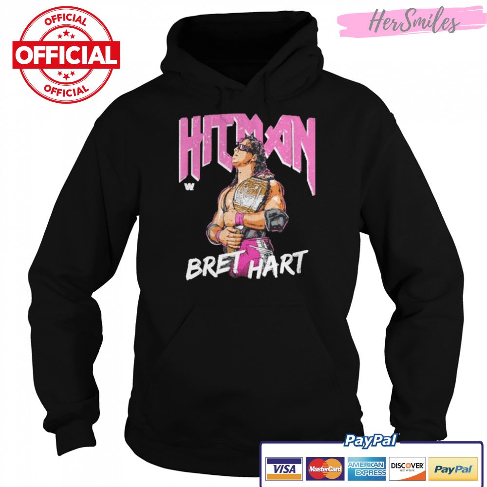 hitman Bret Hart professional wrestler shirt hitman Bret Hart professional wrestler shirt