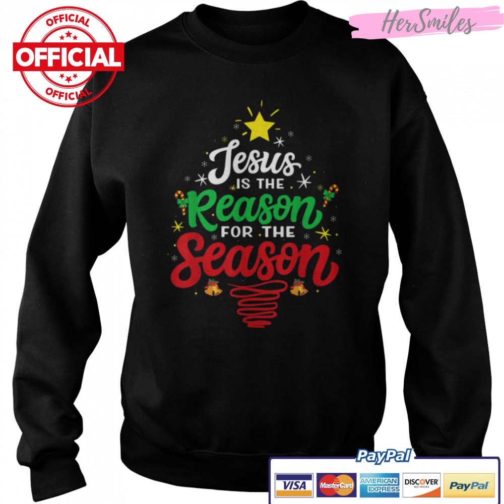 Jesus Is The Reason For The Season Xmas Tree Matching Group T-Shirt B0BKLNDM62 Jesus Is The Reason For The Season Xmas Tree Matching Group T-Shirt B0BKLNDM62