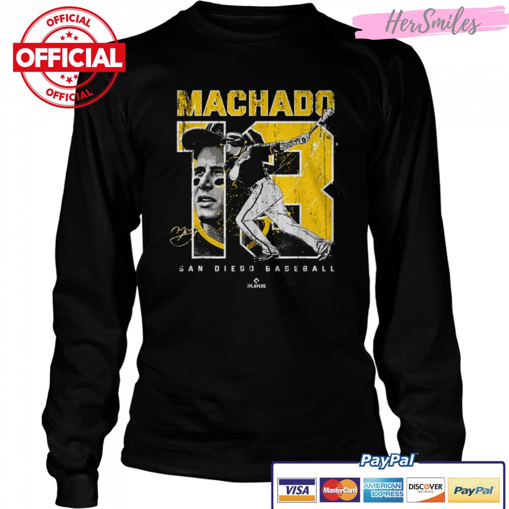 Machado #13 Team San Diego Padres Baseball shirt Machado #13 Team San Diego Padres Baseball shirt