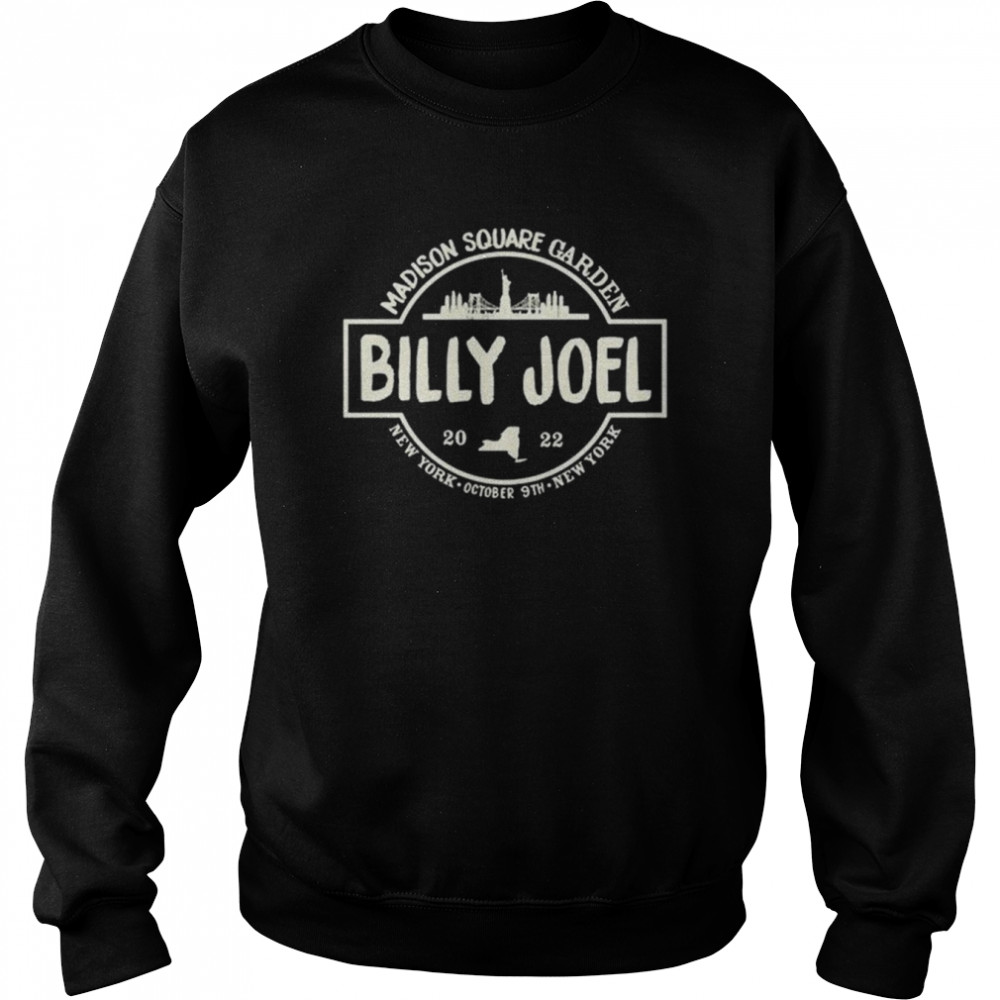 MSG Billy Joel Oct 9th 2022 Shirt MSG Billy Joel Oct 9th 2022 Shirt