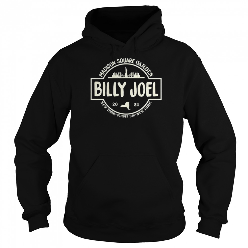 MSG Billy Joel Oct 9th 2022 Shirt MSG Billy Joel Oct 9th 2022 Shirt