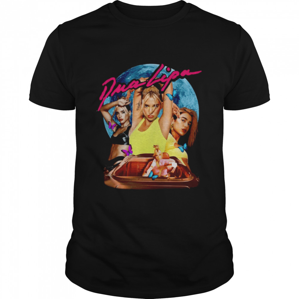 Music Dua Lipa Retro Vintage 90s shirt