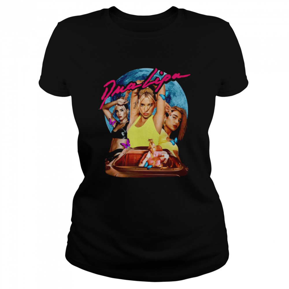 Music Dua Lipa Retro Vintage 90s shirt