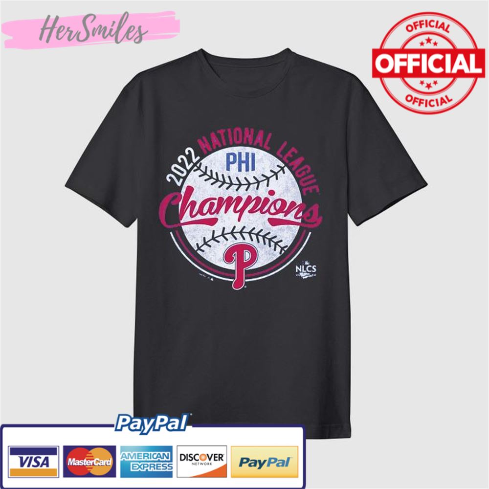 Philadelphia Phillies 2022 National League Champions Boxy shirt