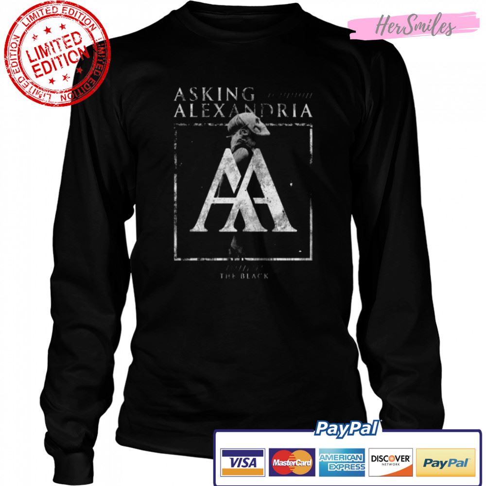 The Black Aa Asking Alexandria Band shirt The Black Aa Asking Alexandria Band shirt