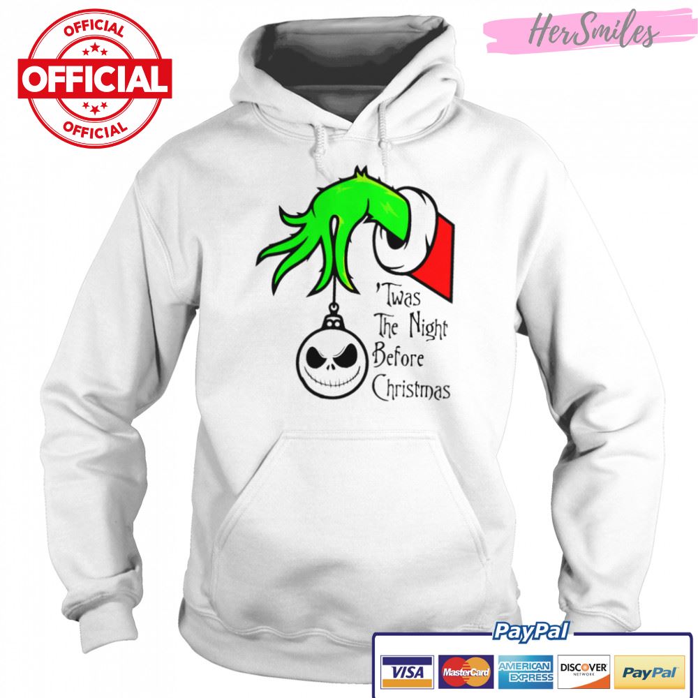 Twas the Night Before Christmas Jack Skellington shirt Twas the Night Before Christmas Jack Skellington shirt