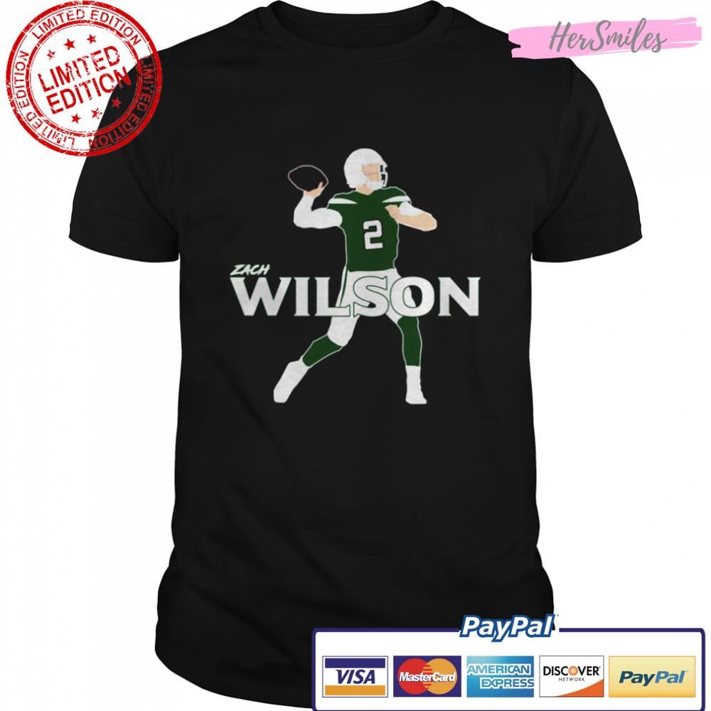 Zach Wilson Nfl Pros Player shirt