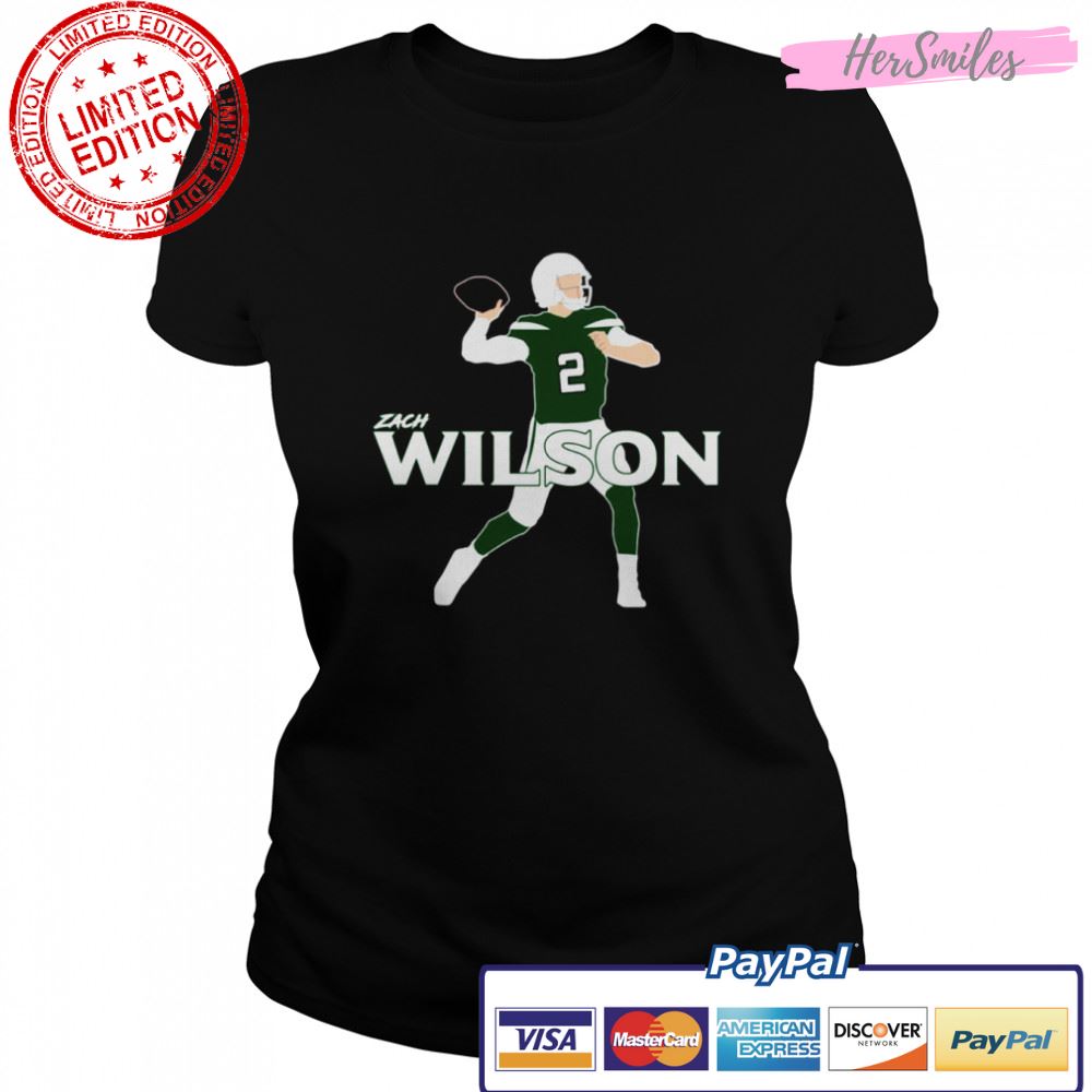 Zach Wilson Nfl Pros Player shirt