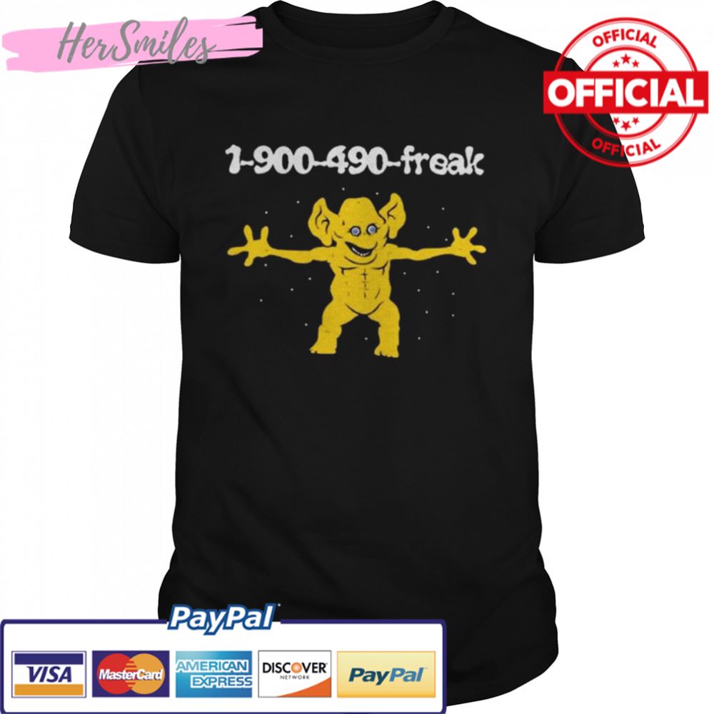 1 900 490 freddie freaker 2022 shirt