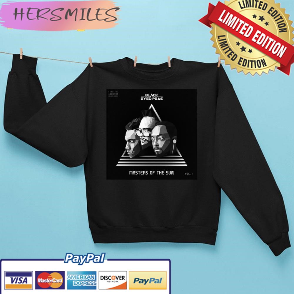 2018 The Black Eyed Peas Hip Hop Rap Pop Band Masters Of The Sun Vol. 1 Trending Unisex  T-shirt