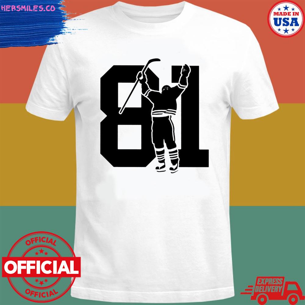 81 Chicago Blackhawks Marian Hossa Retirement shirt