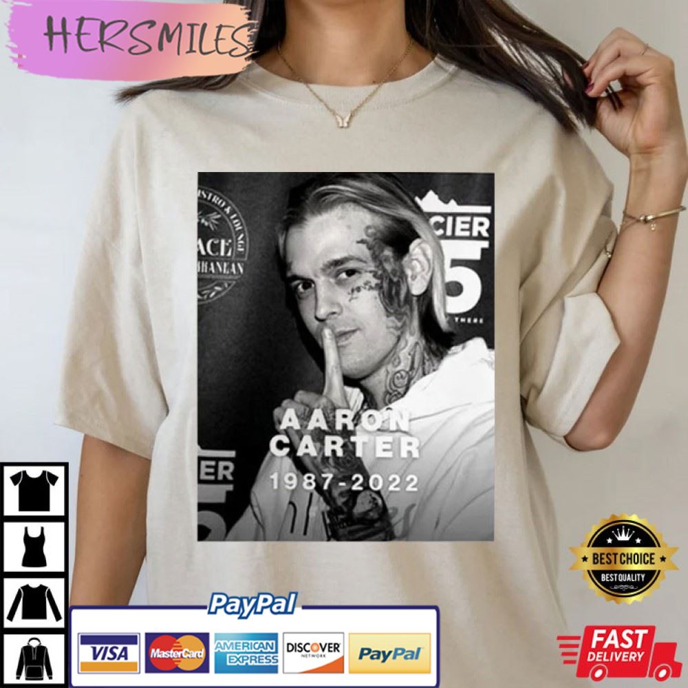 Aaron Carter RIP 1987-2022 Rapper Unisex Best T-Shirt Aaron Carter RIP 1987-2022 Rapper Unisex Best T-Shirt