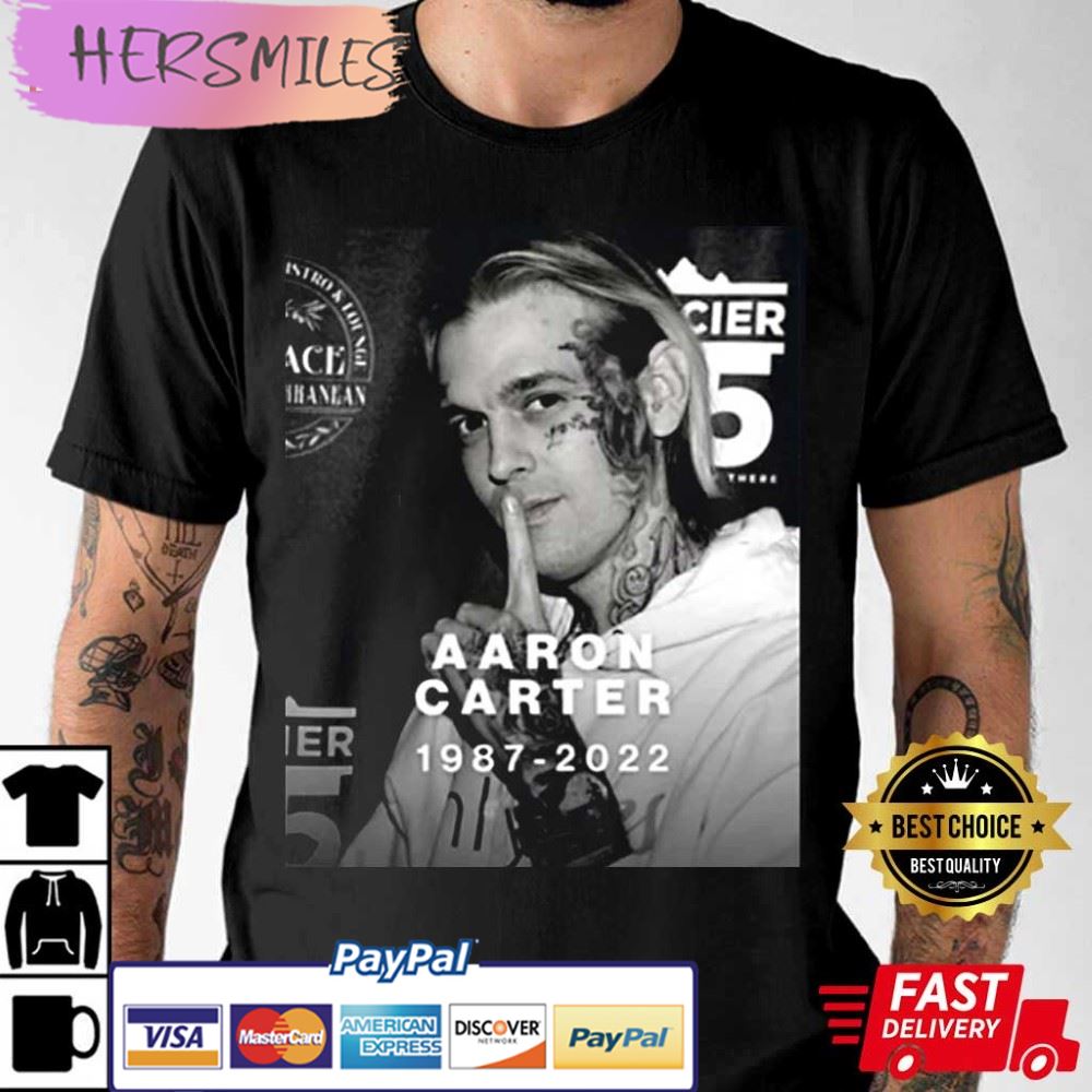 Aaron Carter RIP 1987-2022 Thank You For The Memories Best T-Shirt