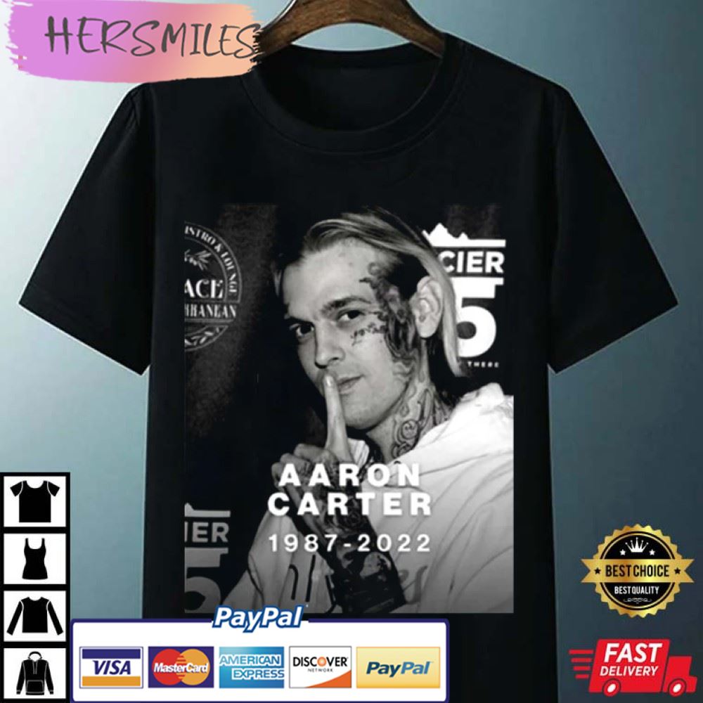 Aaron Carter RIP 1987-2022 Thank You For The Memories Best T-Shirt