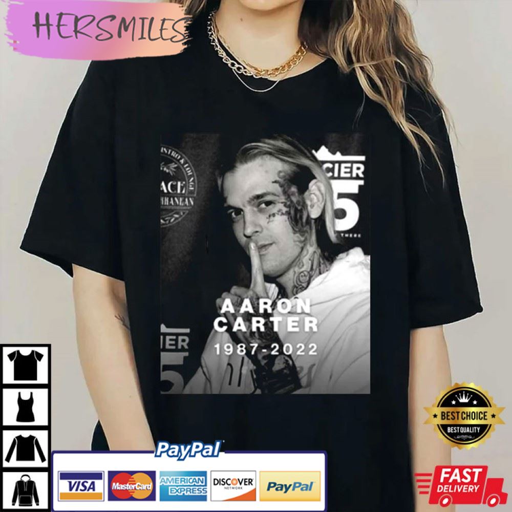 Aaron Carter RIP 1987-2022 Thank You For The Memories Best T-Shirt Aaron Carter RIP 1987-2022 Thank You For The Memories Best T-Shirt