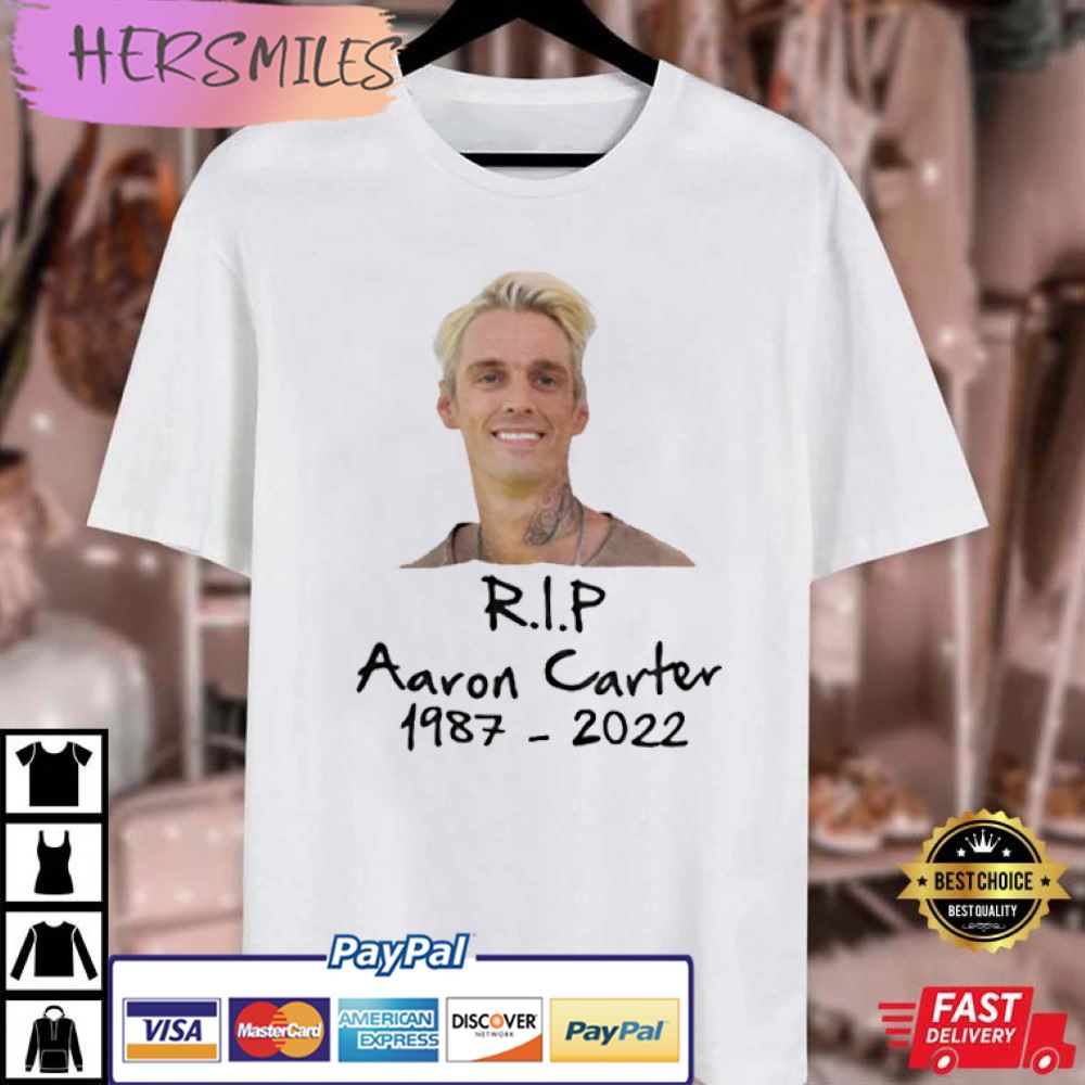 Aaron Carter R.I.P 1987-2022 Vintage Unisex Best T-Shirt