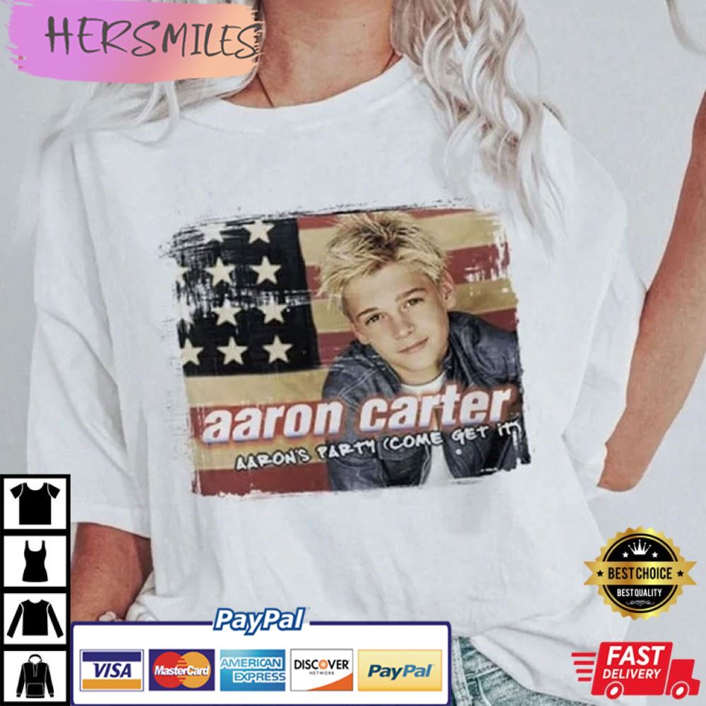 Aaron’s Party Come Get It Aaron Carter RIP Best T-Shirt