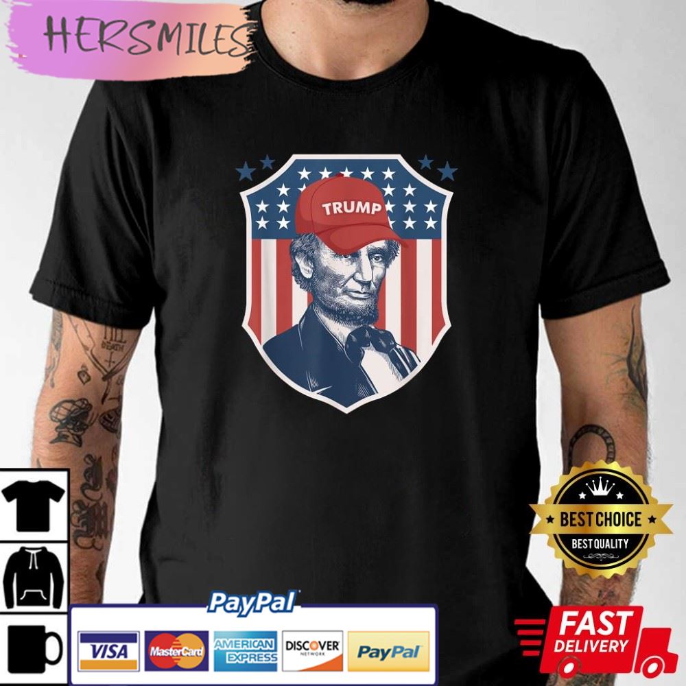 Abraham Lincoln Trump Hat Election Republican Best T-Shirt