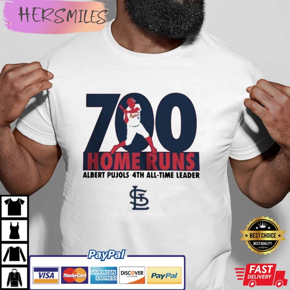 Albert Pujols, 700 Home Run, St Louis Cardinals Gift For Fan