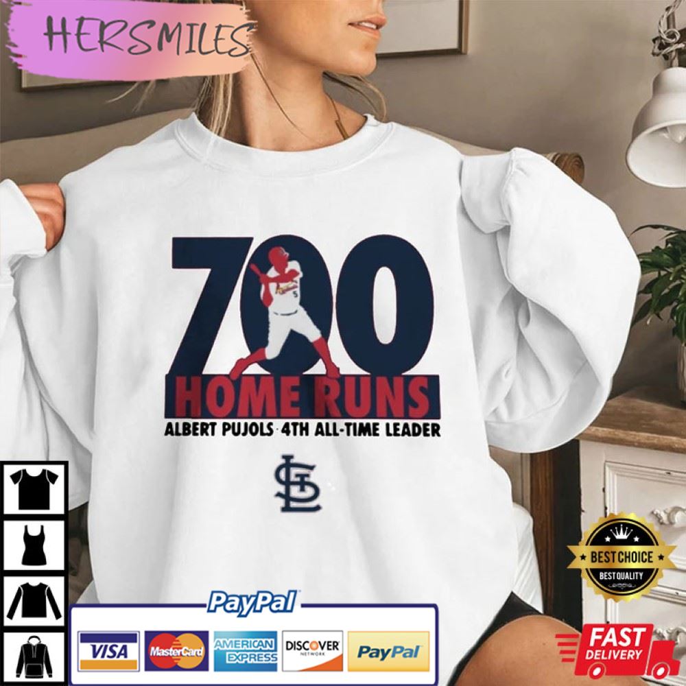 Albert Pujols, 700 Home Run, St Louis Cardinals Gift For Fan Albert Pujols, 700 Home Run, St Louis Cardinals Gift For Fan
