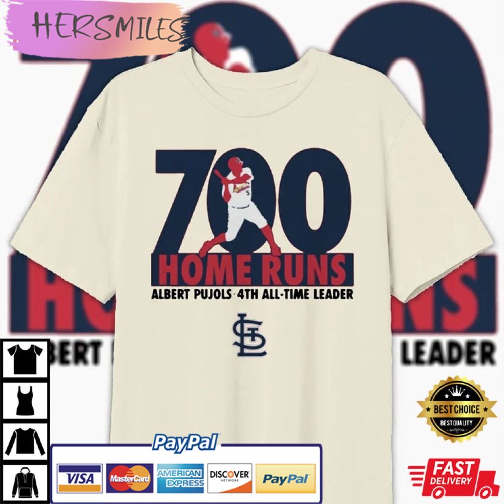 Albert Pujols, 700 Home Run, St Louis Cardinals Gift For Fan Albert Pujols, 700 Home Run, St Louis Cardinals Gift For Fan
