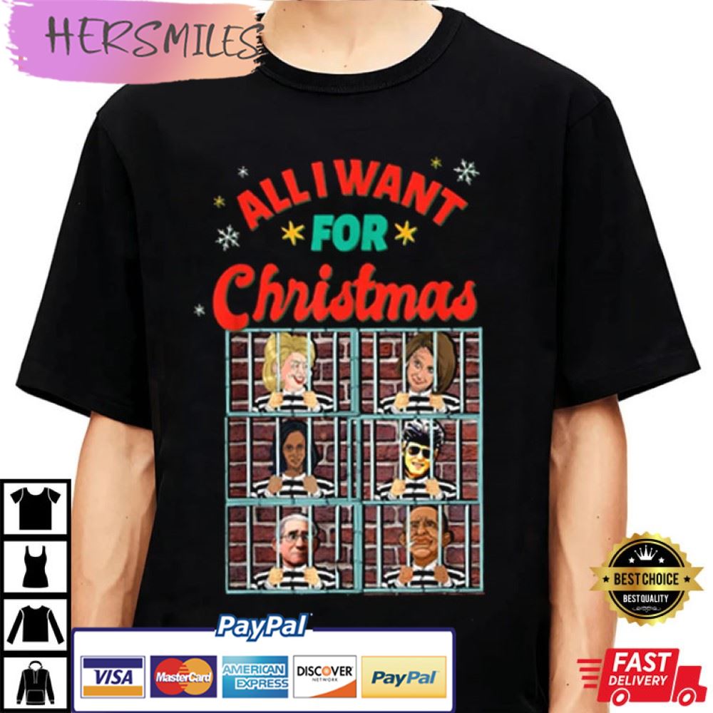 All I Want for Christmas Biden Trump Ugly Best T-Shirt