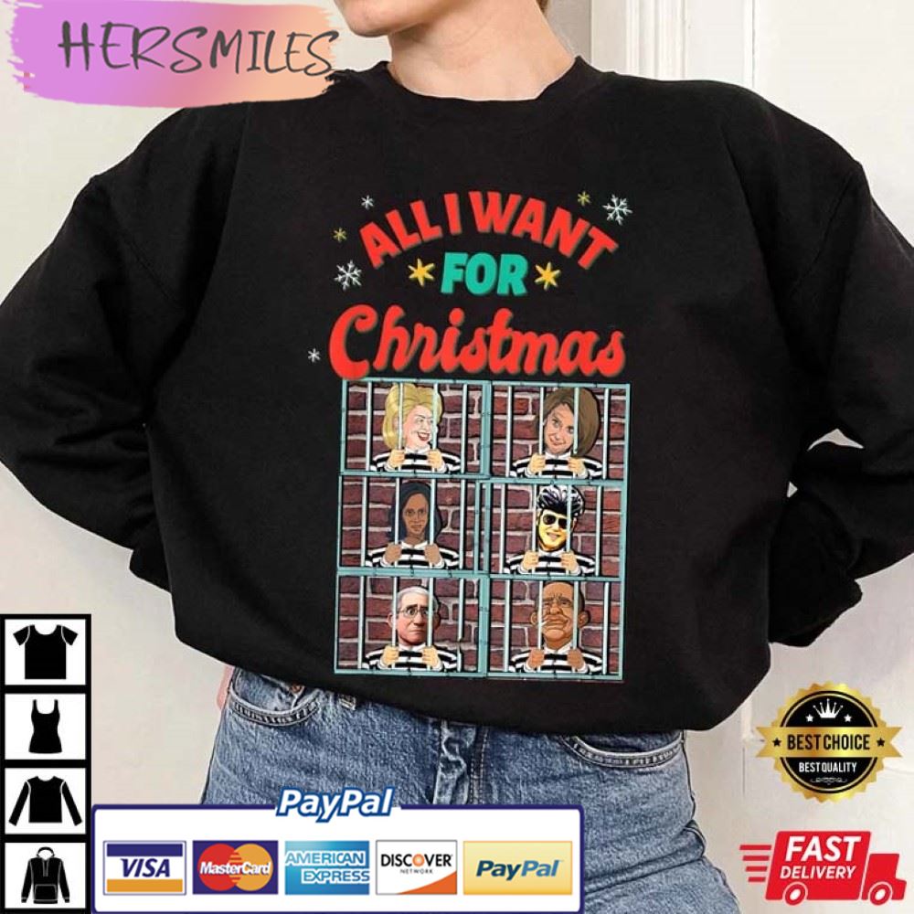 All I Want for Christmas Biden Trump Ugly Best T-Shirt All I Want for Christmas Biden Trump Ugly Best T-Shirt