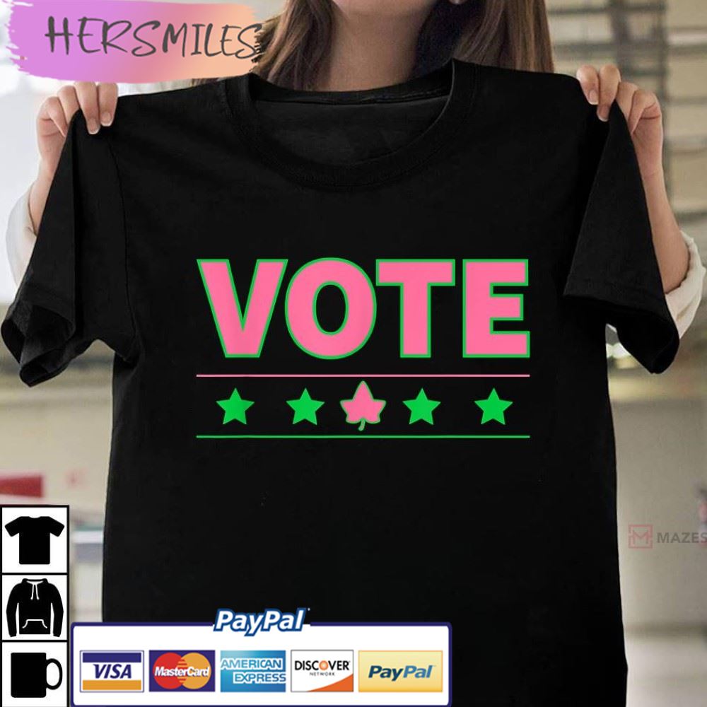 Alpha Kappa Alpha AKA Sorority Vote Best T-Shirt