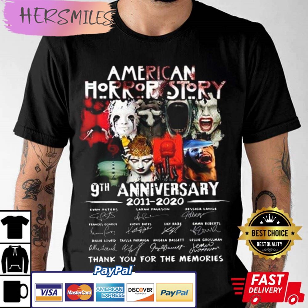 American Horror Story Fans 9th Anniversary 2022 Gift For Fan