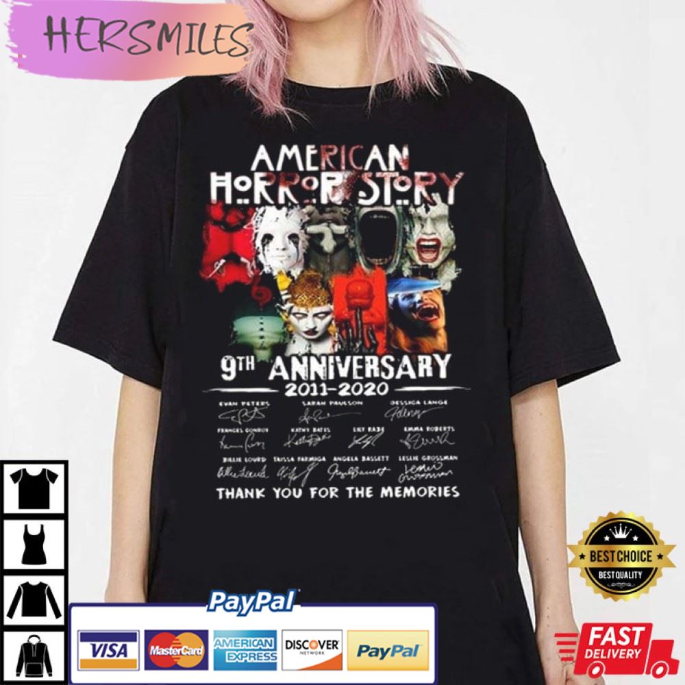 American Horror Story Fans 9th Anniversary 2022 Gift For Fan