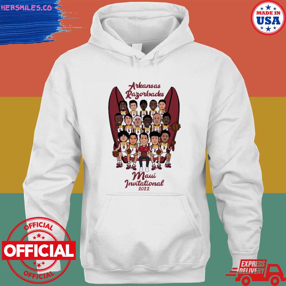 Arkansas Razorbacks Maui Invitational 2022 shirt