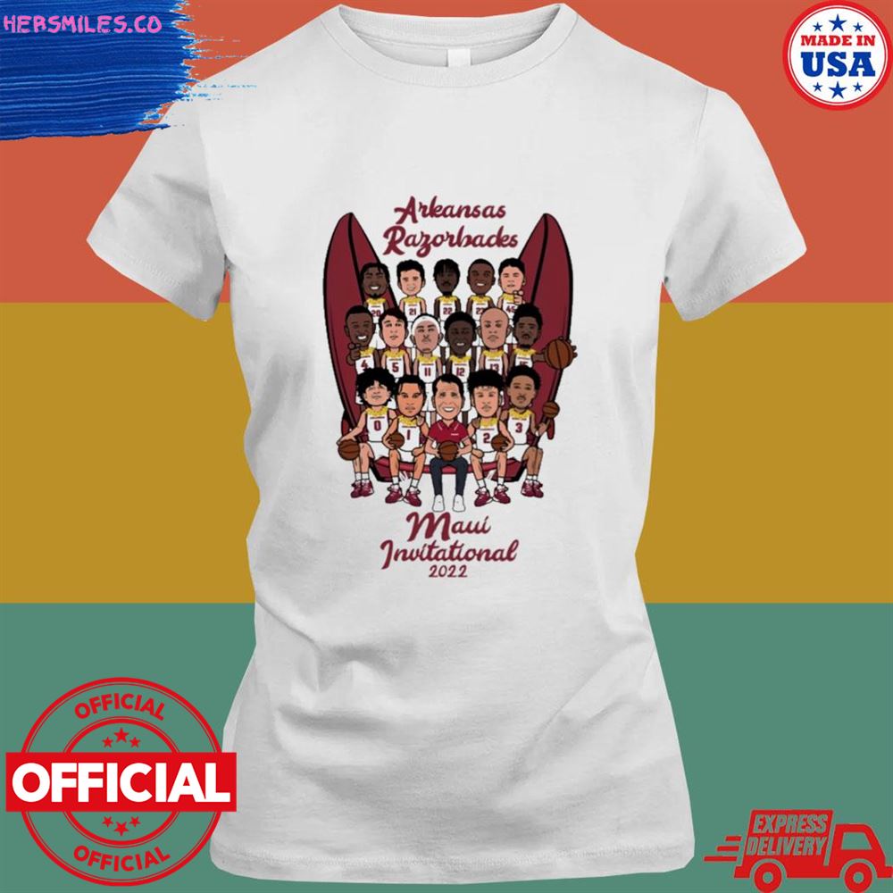 Arkansas Razorbacks Maui Invitational 2022 shirt Arkansas Razorbacks Maui Invitational 2022 shirt