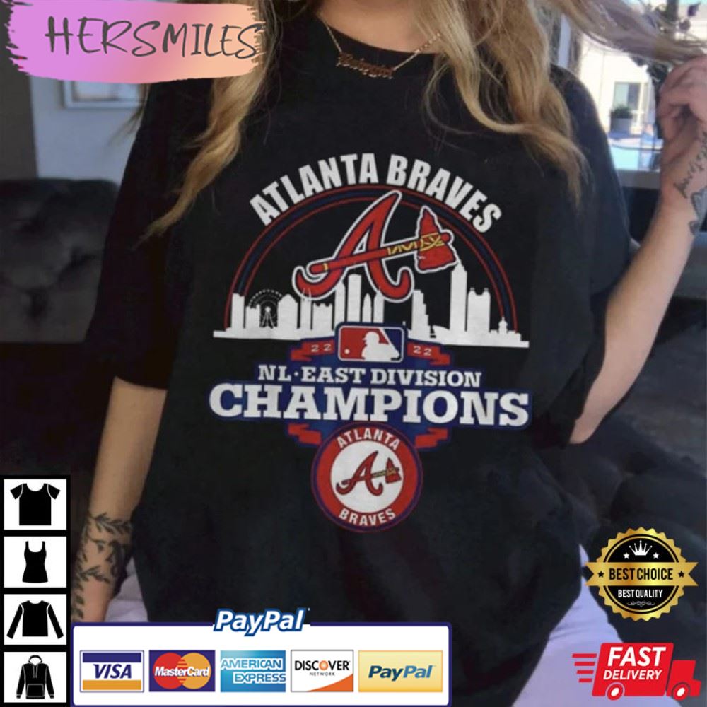 Atlanta Braves NL East Division Champions Gift For Fan Shirt Atlanta Braves NL East Division Champions Gift For Fan Shirt