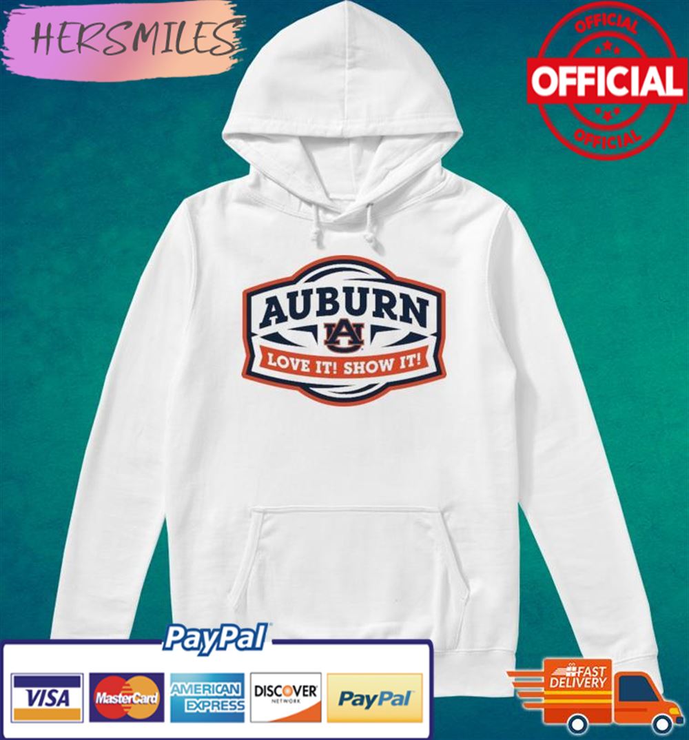 Auburn Tigers Love It Show It T-shirt