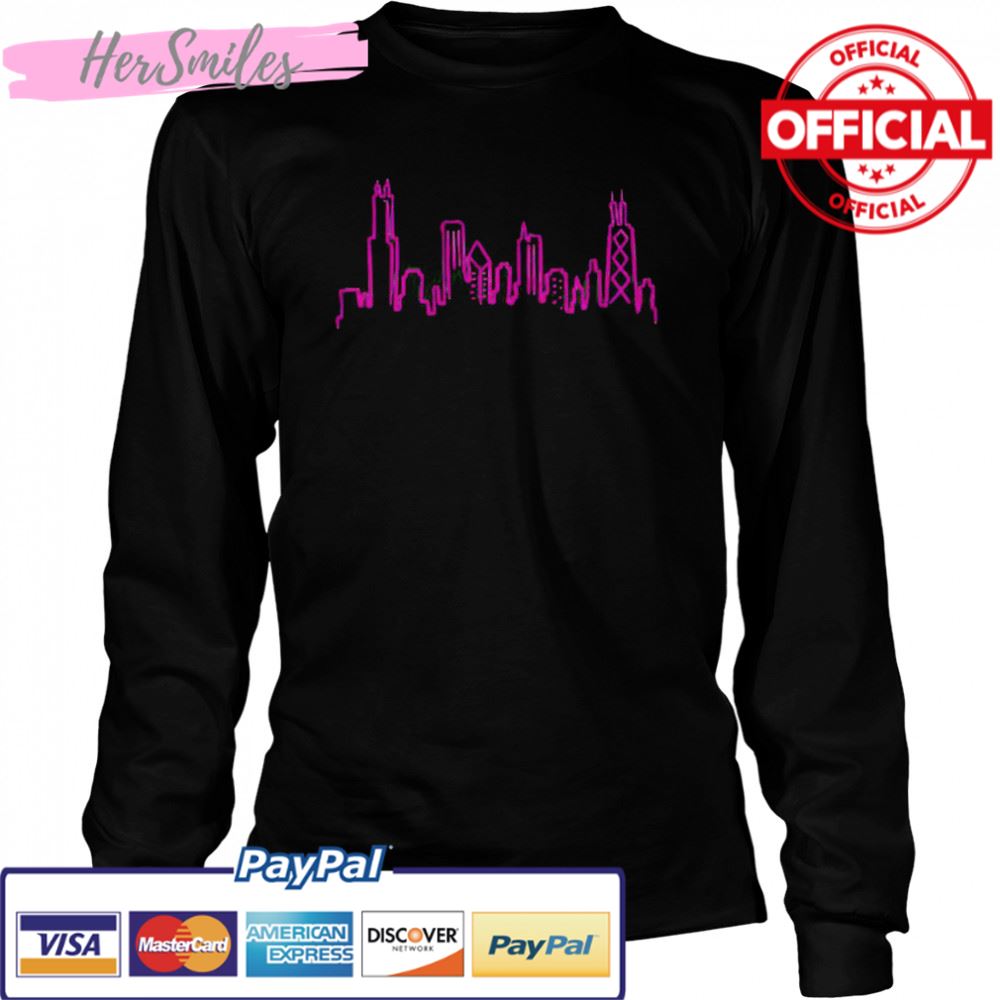 Awesome chicago skyline shirt Awesome chicago skyline shirt
