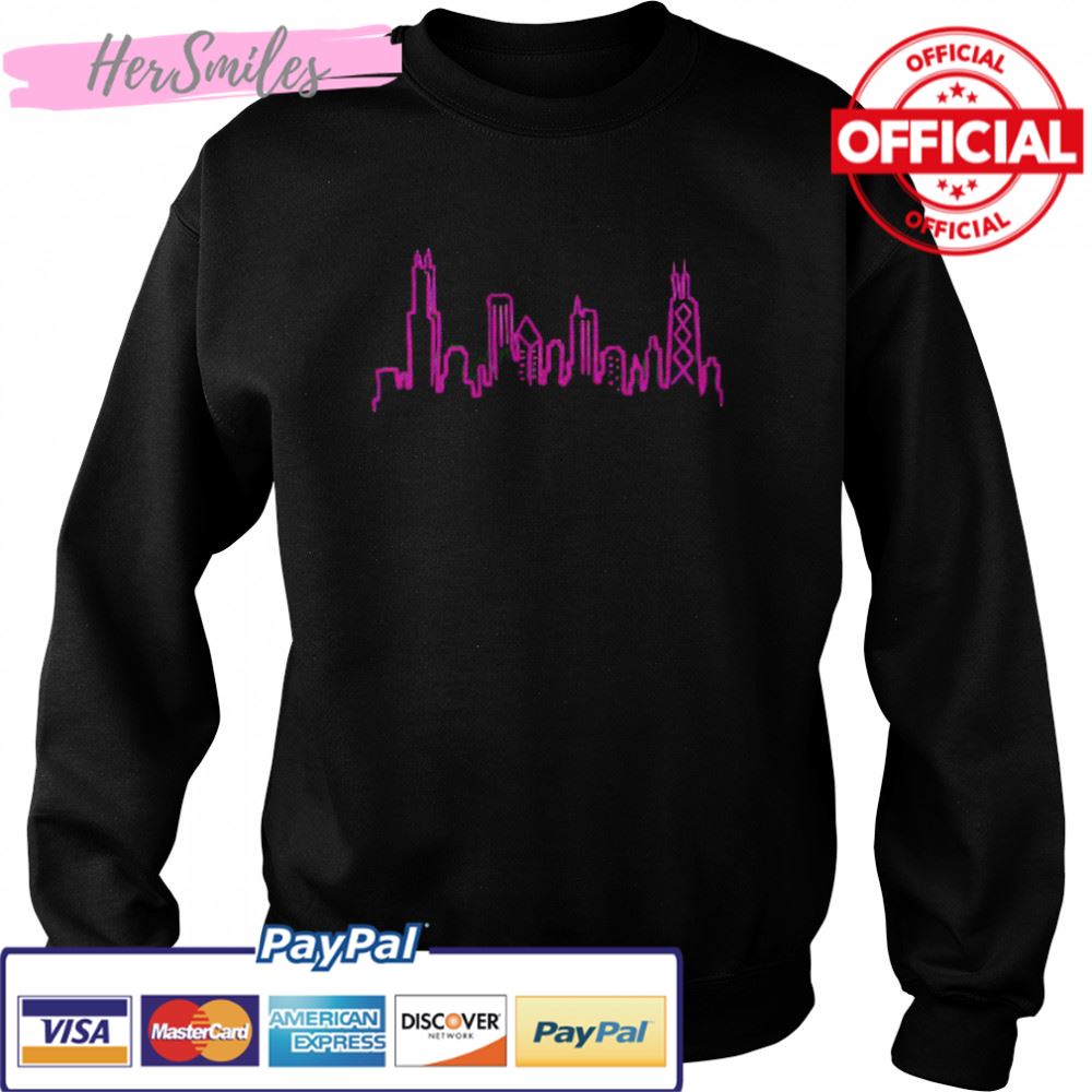 Awesome chicago skyline shirt Awesome chicago skyline shirt