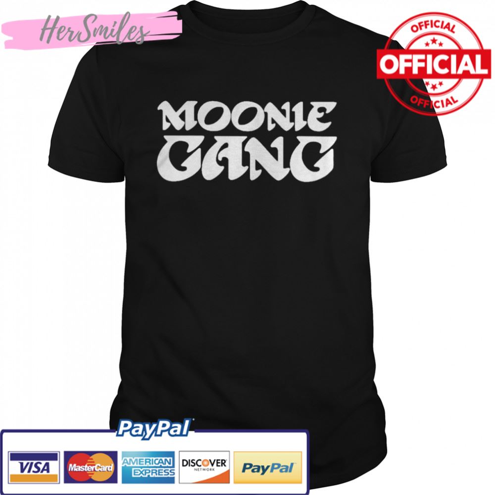 Awesome moonie gang shirt