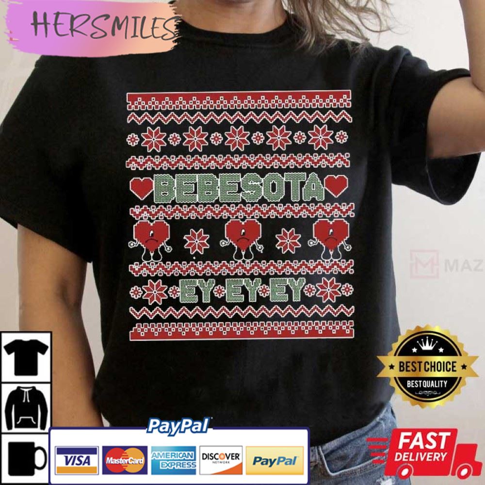 Bad Bunny Christmas Bebesota Merch Best T-Shirt Bad Bunny Christmas Bebesota Merch Best T-Shirt