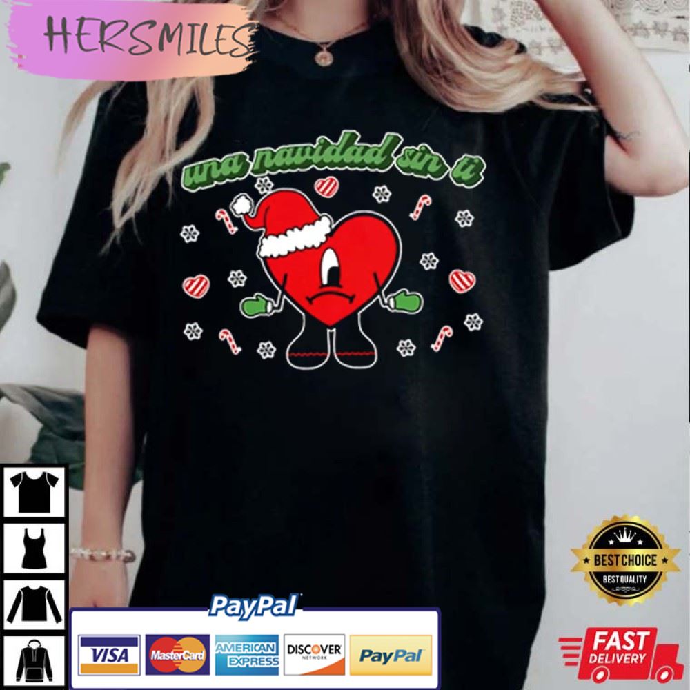 Bad Bunny, Una Navidad Sin Ti Christmas T-Shirt