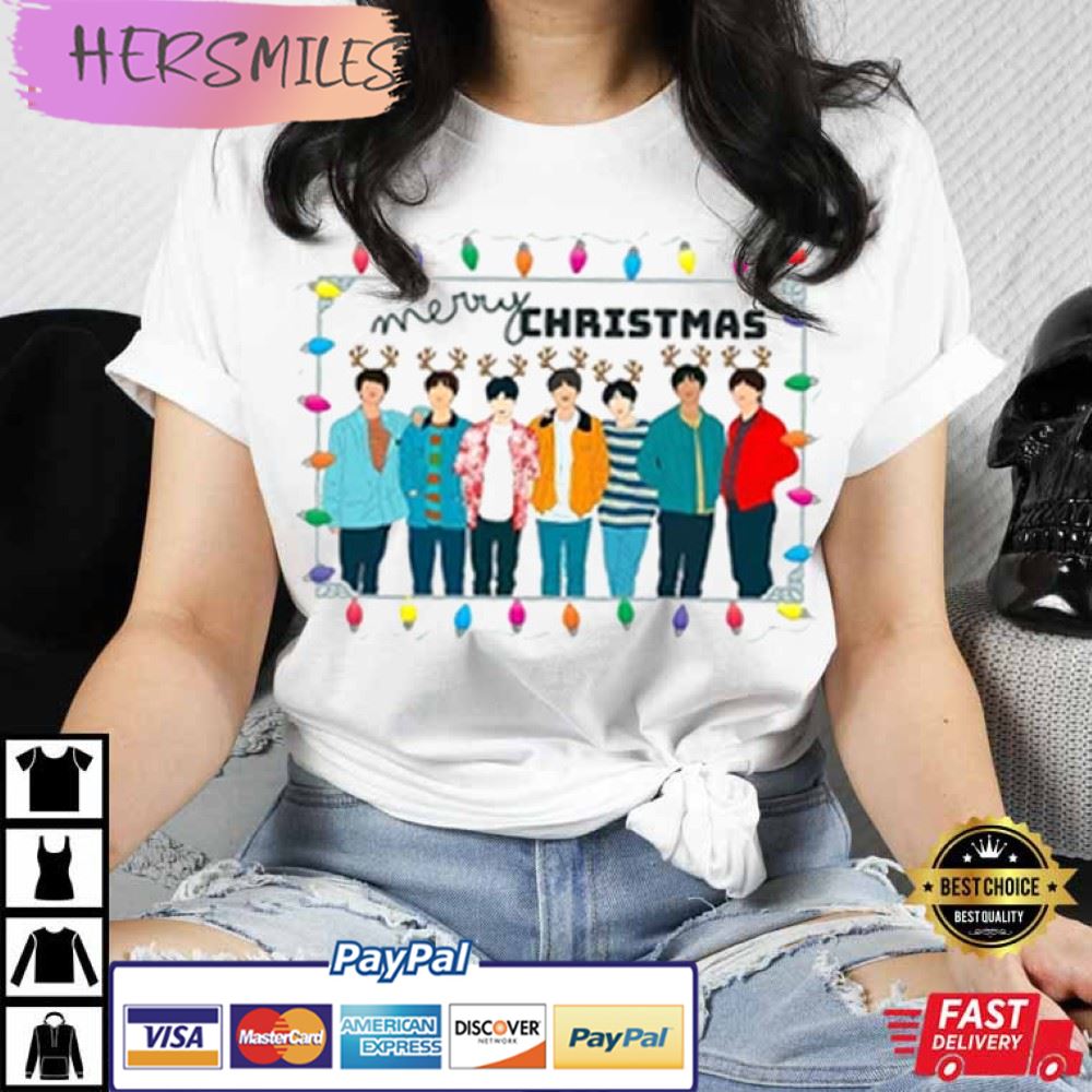 Bangtan Christmas Kpop Fan Gift Best T-Shirt