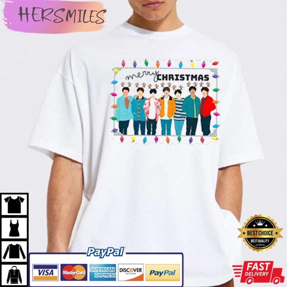 Bangtan Christmas Kpop Fan Gift Best T-Shirt Bangtan Christmas Kpop Fan Gift Best T-Shirt