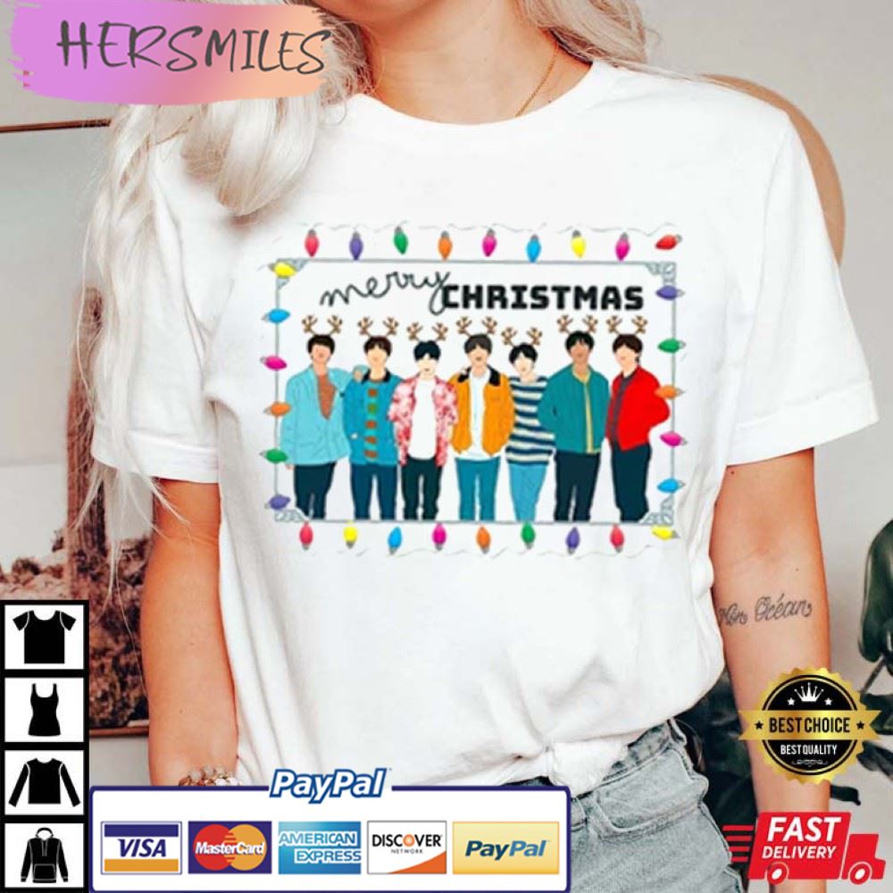 Bangtan Christmas Kpop Fan Gift Best T-Shirt Bangtan Christmas Kpop Fan Gift Best T-Shirt