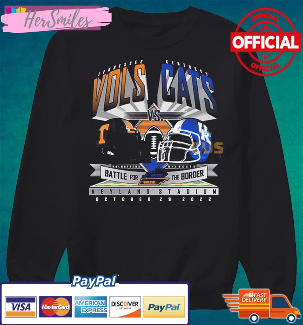 Battle For The Border Tennessee Vols Kentucky Cats 2022 shirt Battle For The Border Tennessee Vols Kentucky Cats 2022 shirt