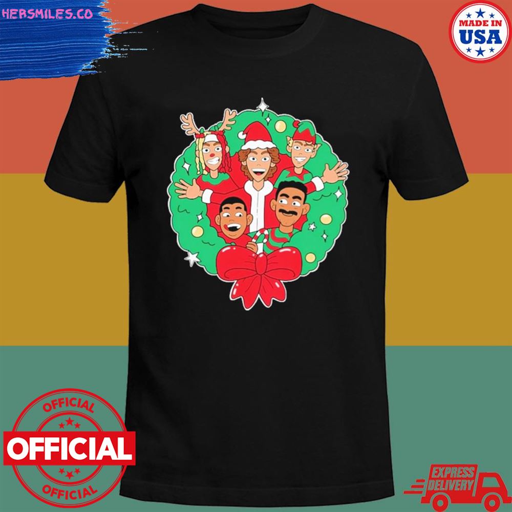 Baylen Levine Wreath Christmas shirt