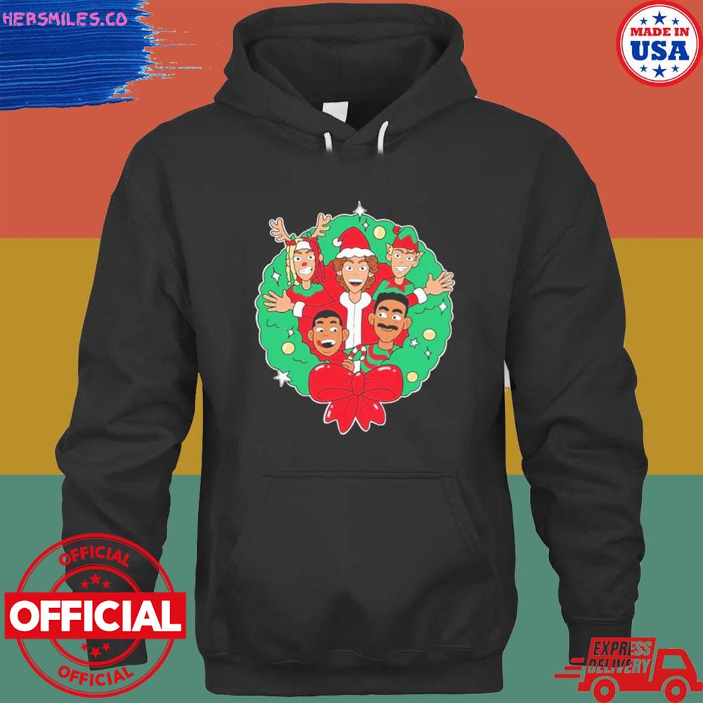 Baylen Levine Wreath Christmas shirt
